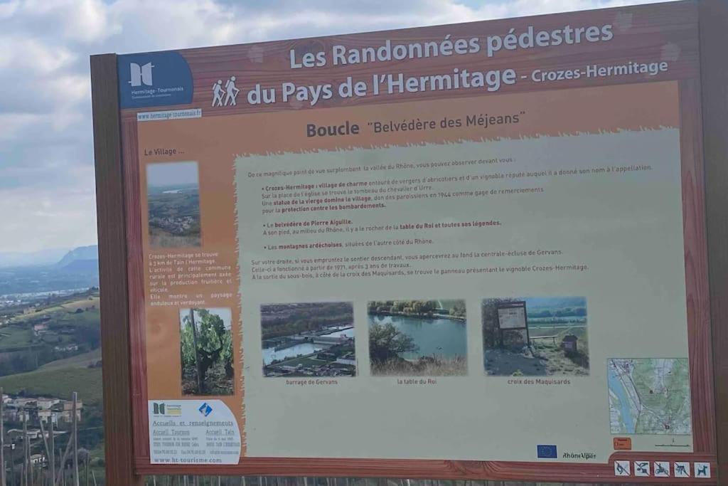 شقة Pres Des Vignes Crozes-Hermitage المظهر الخارجي الصورة